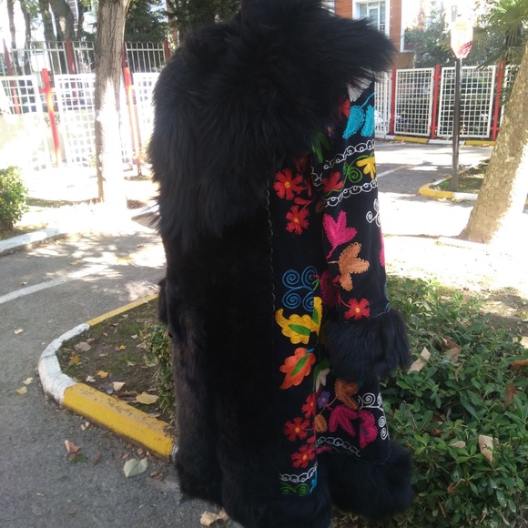 Sheepskin Shearling Coat - Picture 3 of 3